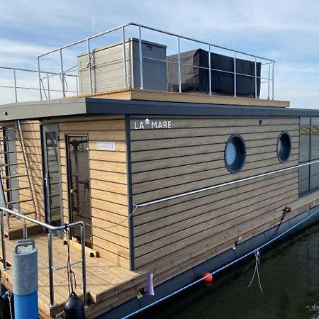 Hausboot Fjord Haven Mit Biosauna In Barth Eksteriør bilde